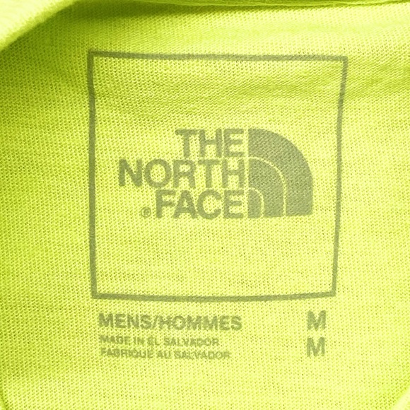 NWT The North Face Yellow T-Shirt Men’s Size Medium (Slim Fit) - Picture 5 of 11